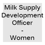 Milk Supply Development Officer - Women