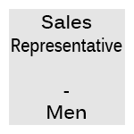 Sales Representative - Men